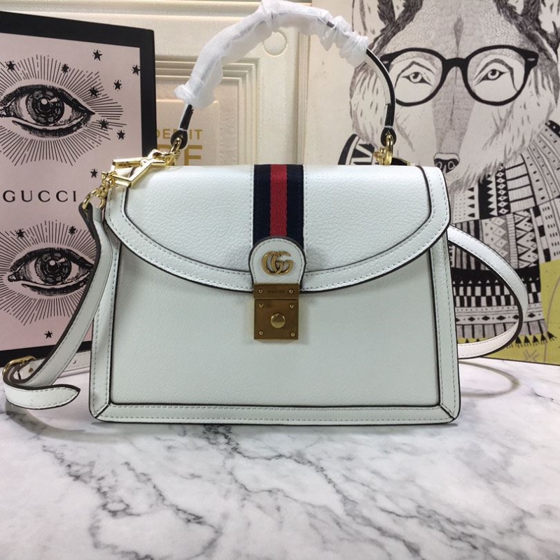 G*u*i top handle bags